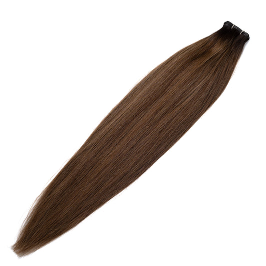 Burnished Brunette (aka Hikaru) - Straight Microweft